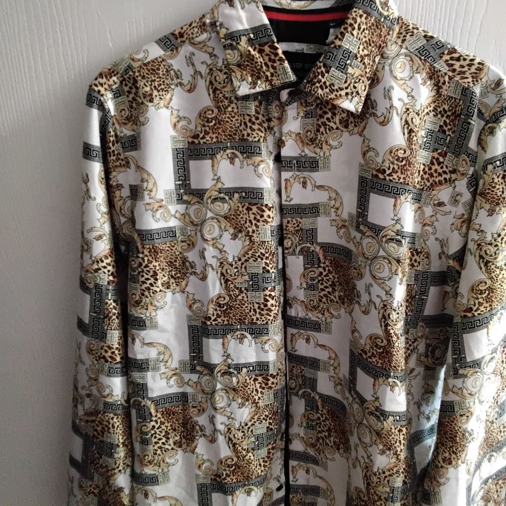 Men's Leopard Print Shirt